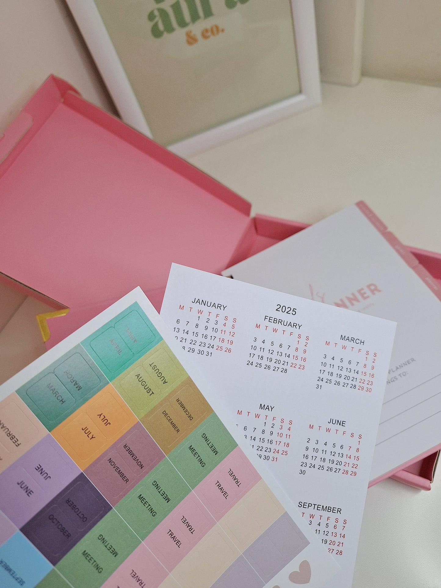 Daily Planner + Gift Box