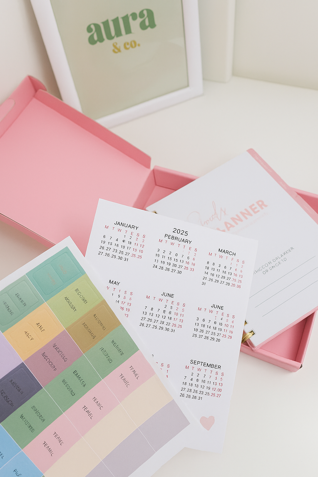 Daily Planner + Gift Box