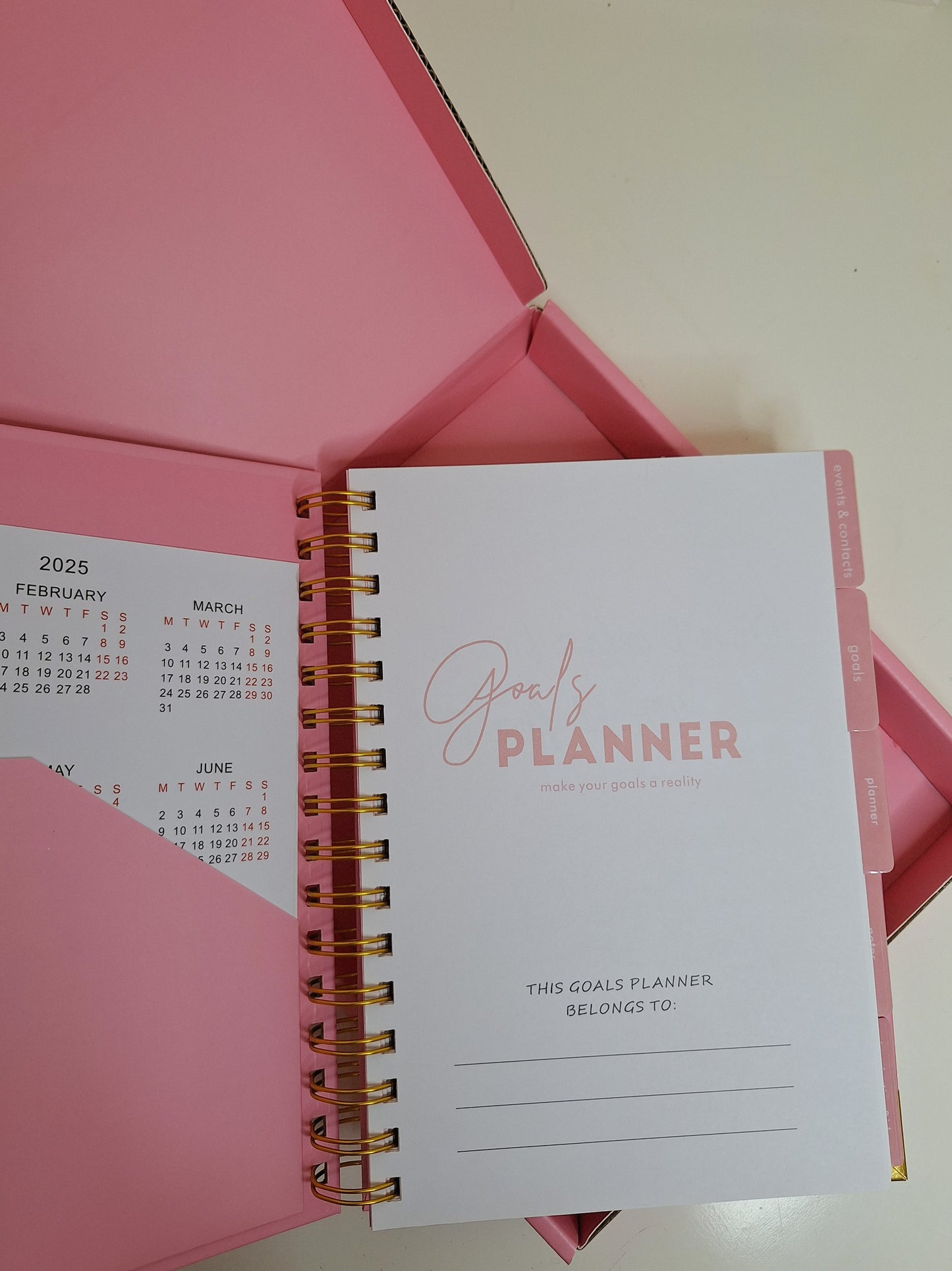 Daily Planner + Gift Box