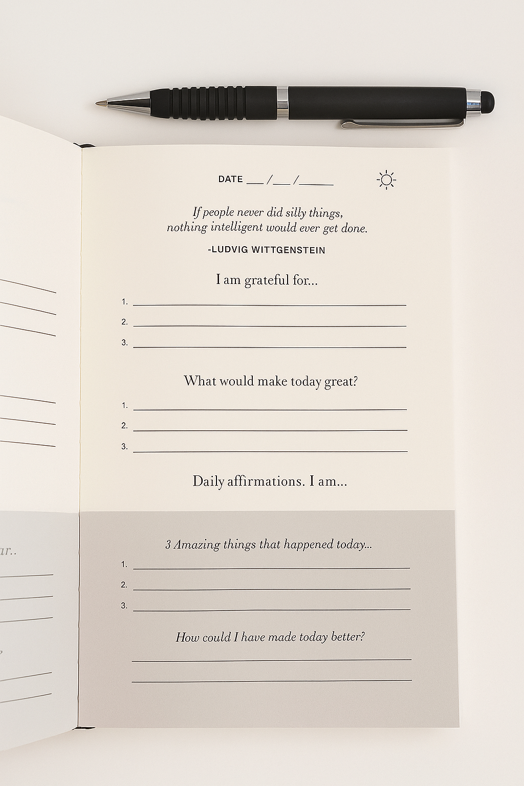 The Gratitude Journal