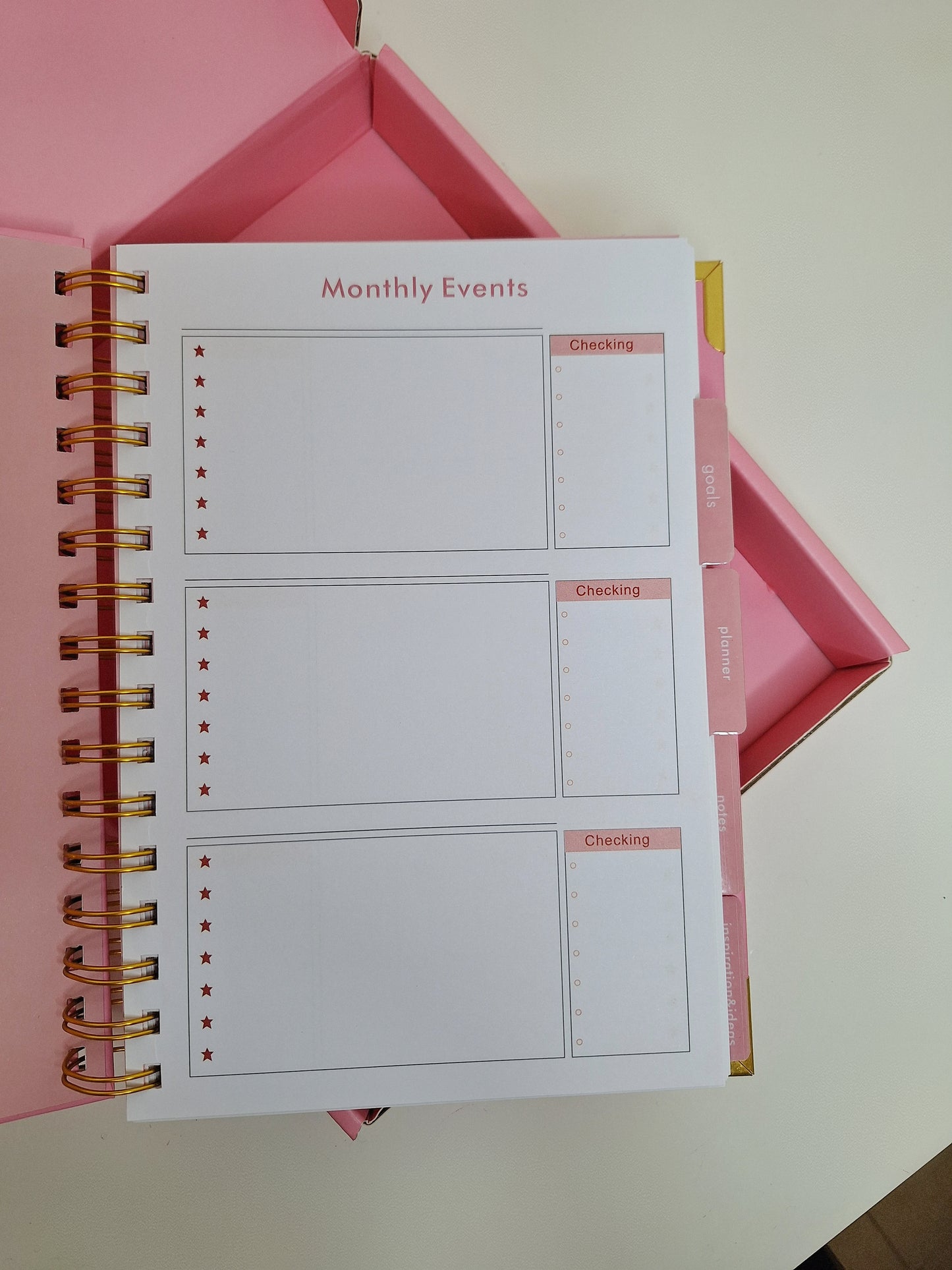 Daily Planner + Gift Box