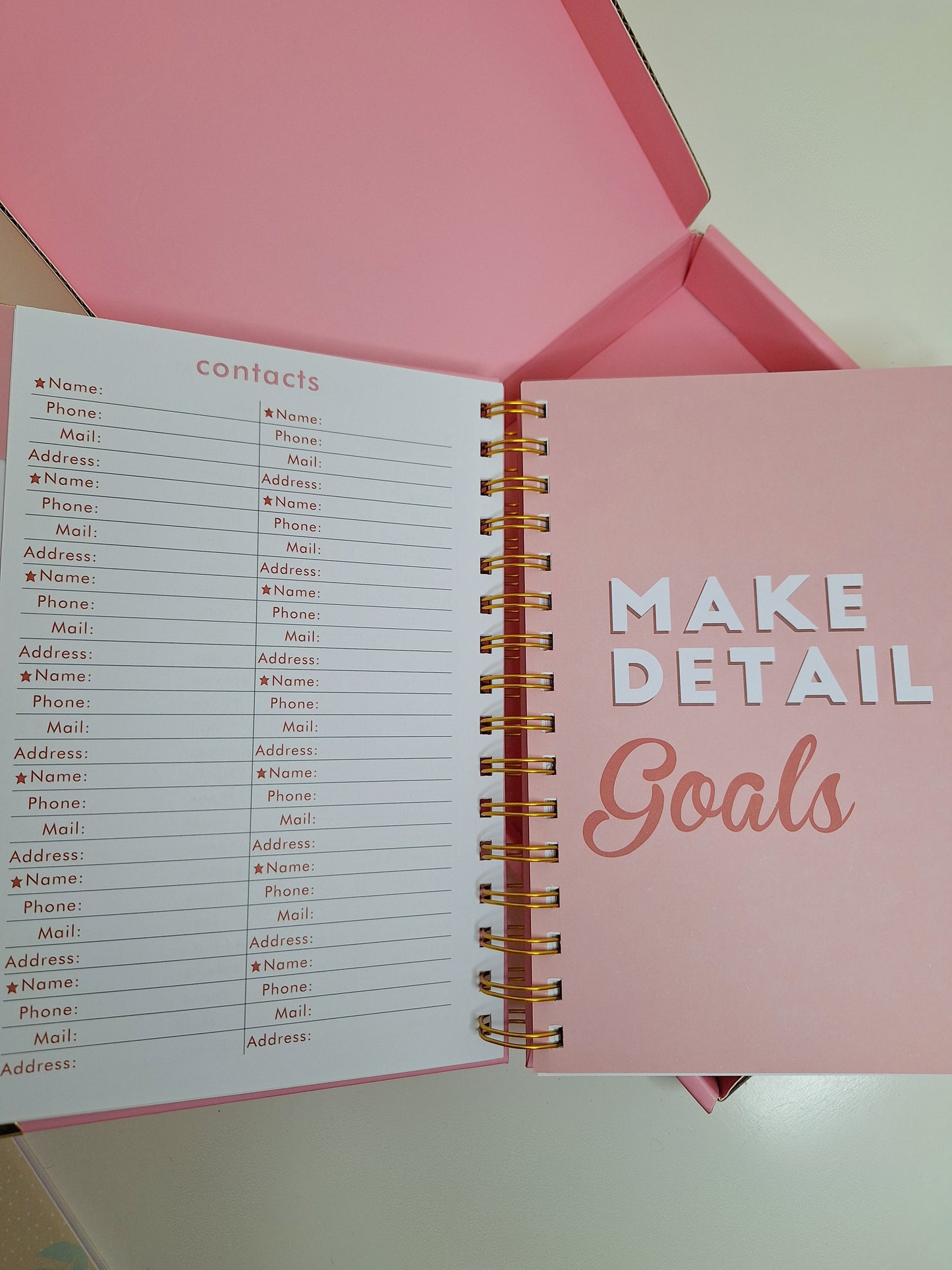 Daily Planner + Gift Box